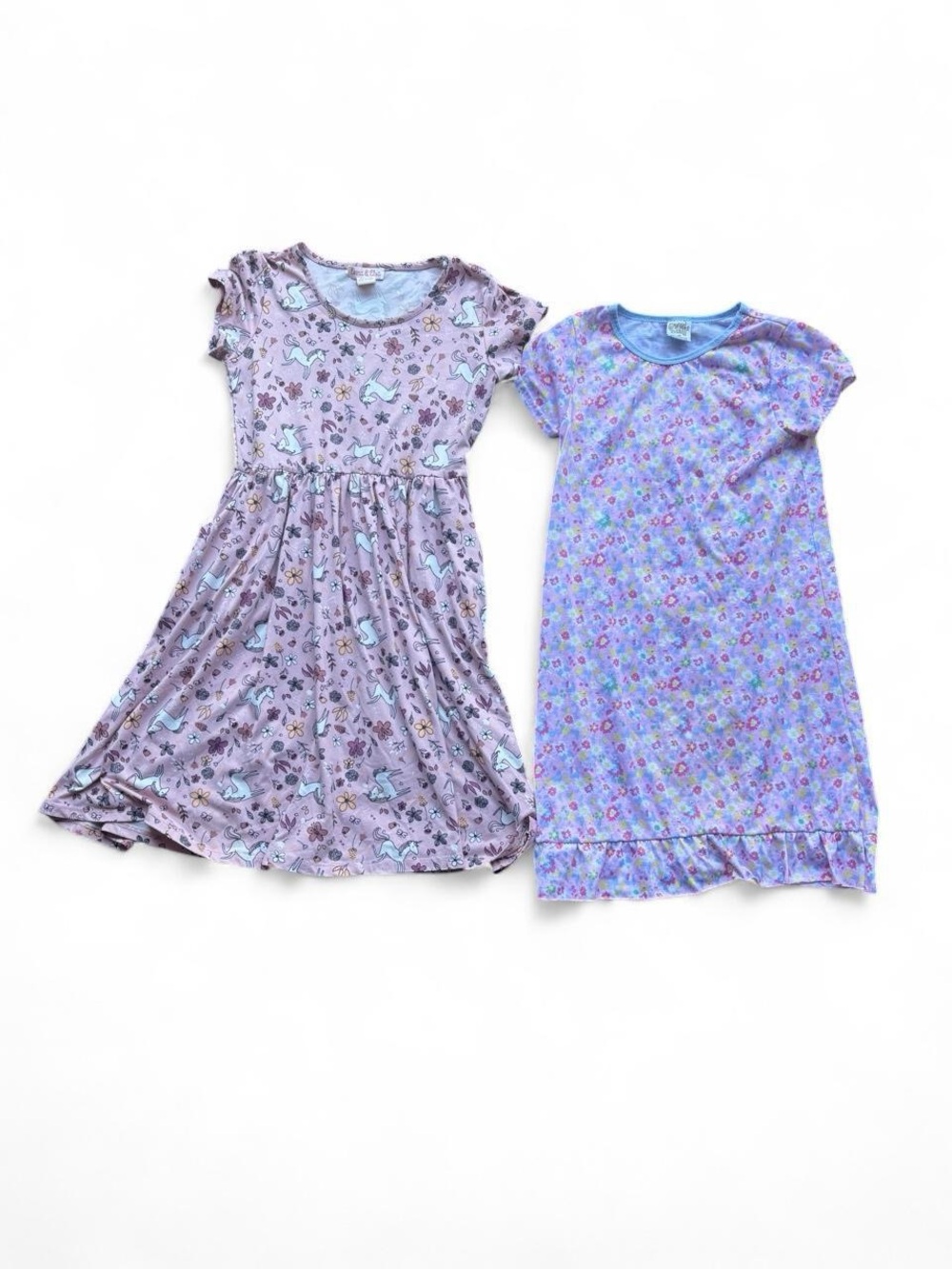 ✨Floral Nightgown and dress Kids bundle✨
